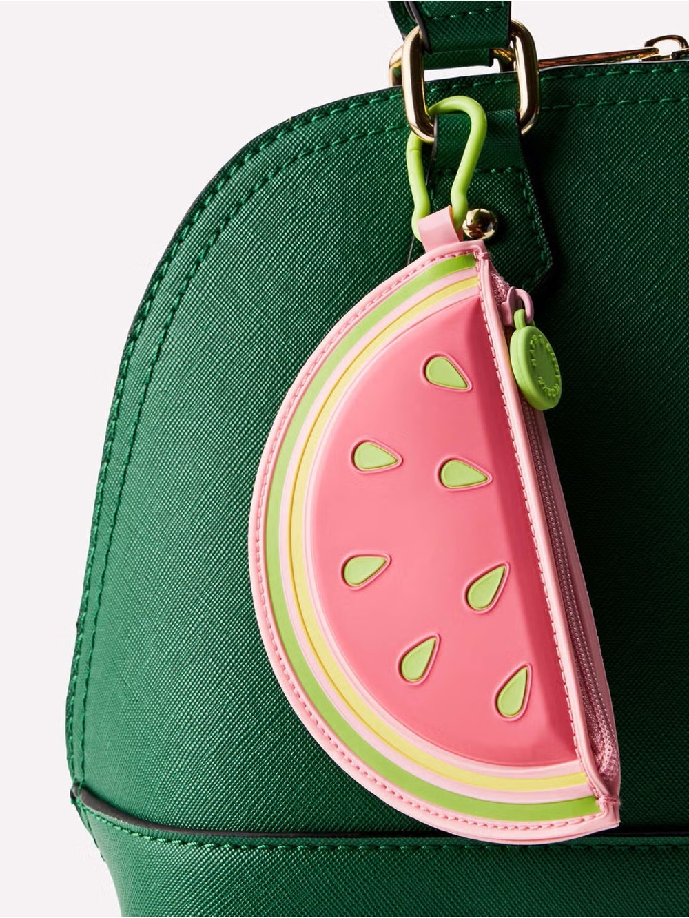 Bath and Body Works Pink Watermelon 🍉 Charm Coin Pouch Bag Purse